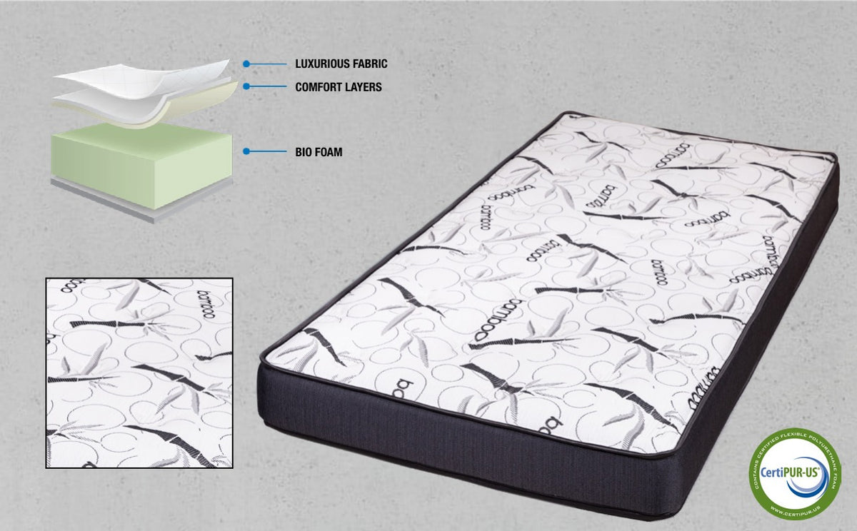 Bamboo Foam mattress product view
