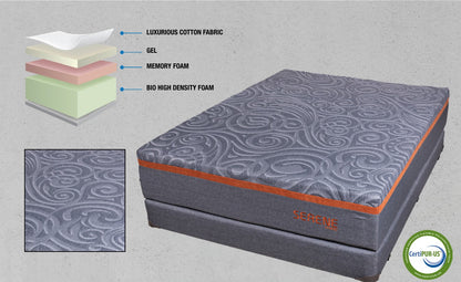 Serene mattress product view